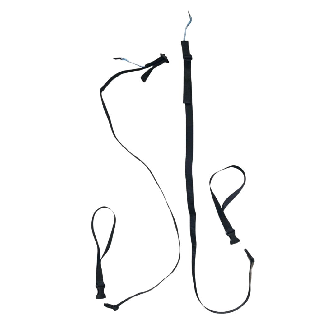 Enhance your Sebba Shade experience with an additional set of two adjustable 6' straps. While Sebba Shade already includes four straps, having an extra pair can be incredibly useful on windy days. Attach these wind leashes to any point on your boat during setup to streamline inflation, or secure them to cleats while cruising at high speeds