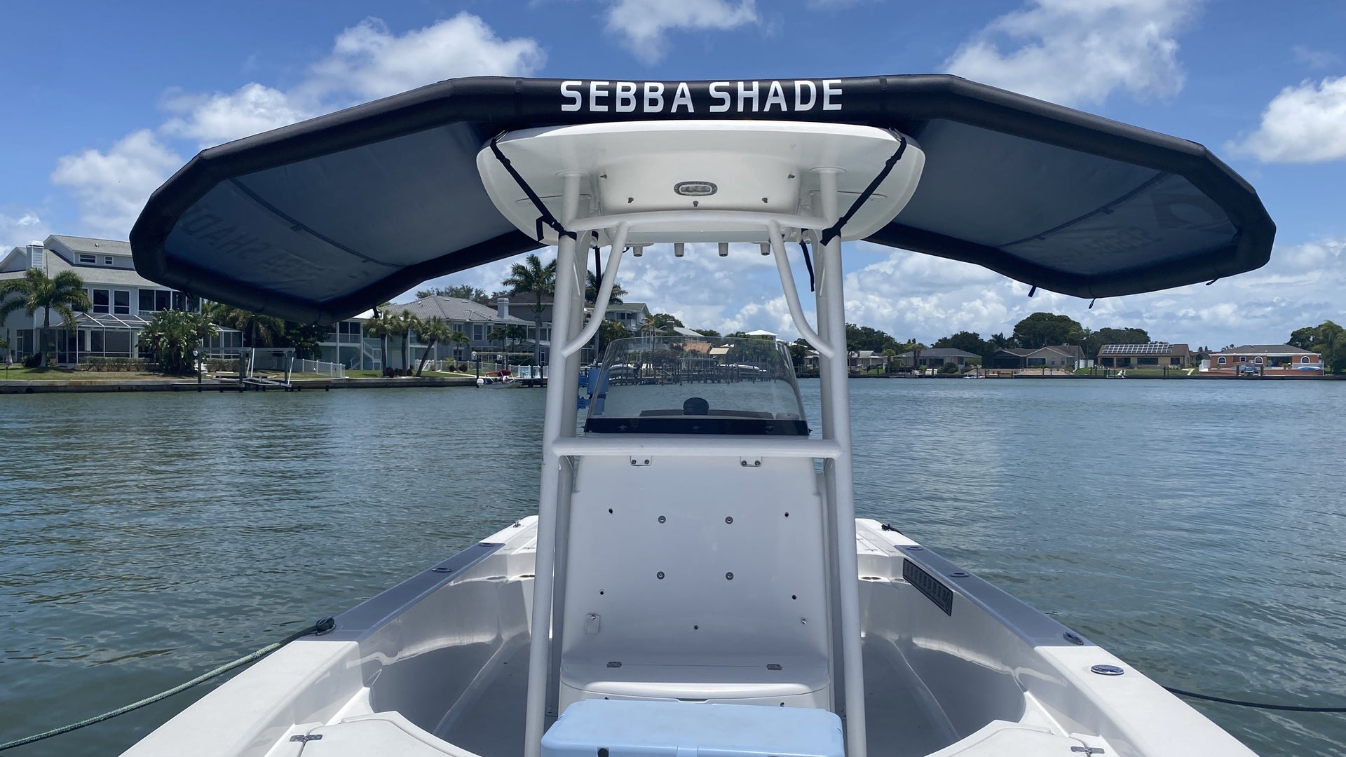 Sebba Shade 8 x 12 ft. Blue Sun Shade f/Boats 26'+ main image 0
